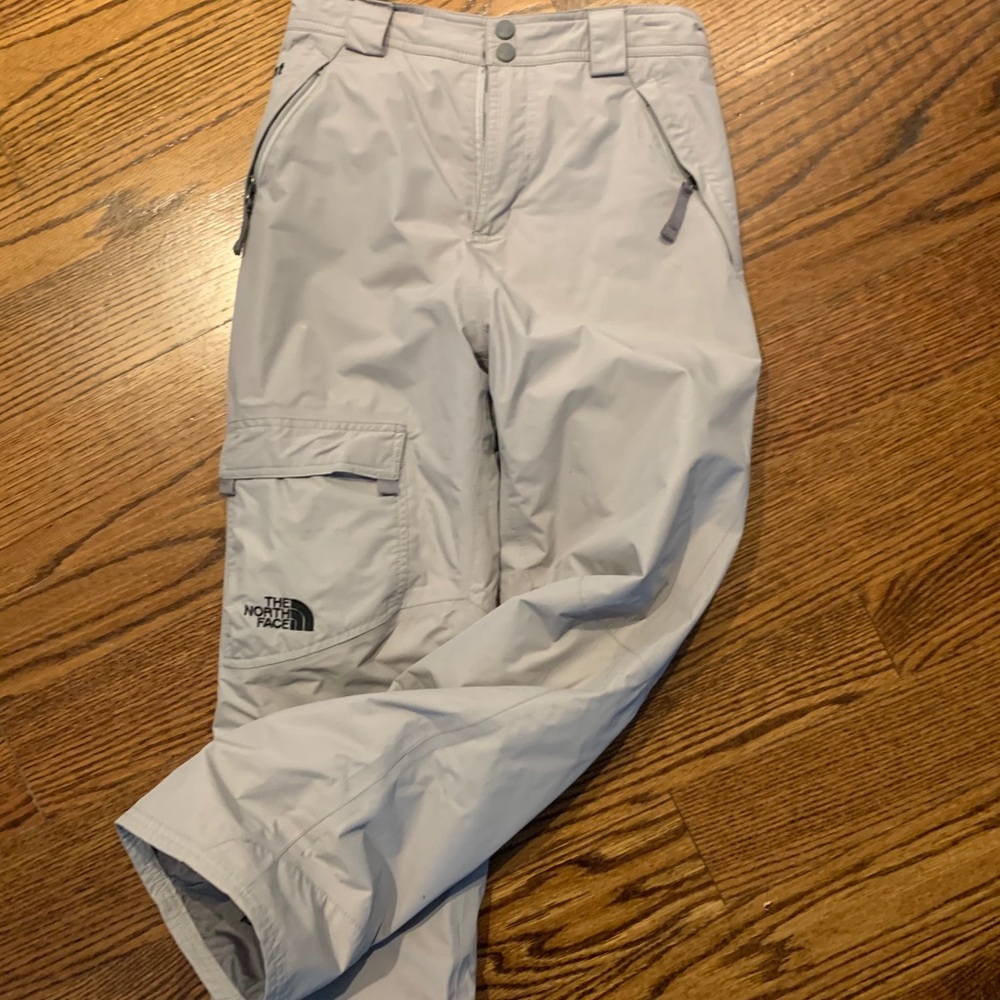 North Face Grey Snow Pants